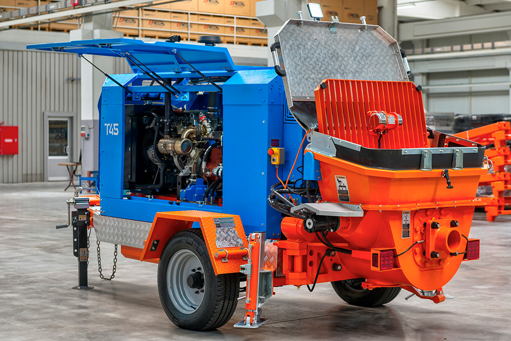 TOMA T-45 Mid-Range Concrete Pumping Machine